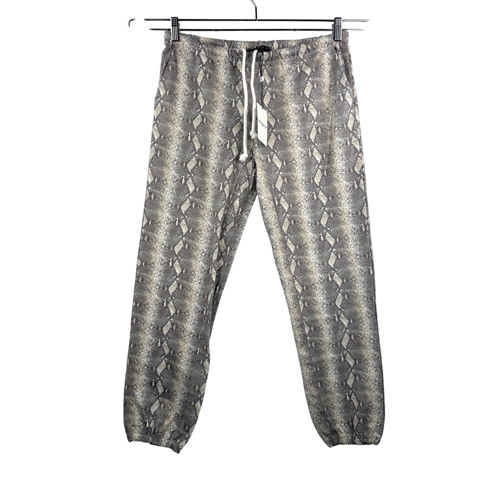 Generation Love Joggers sz S Grey Snakeskin Print lounge beach boho